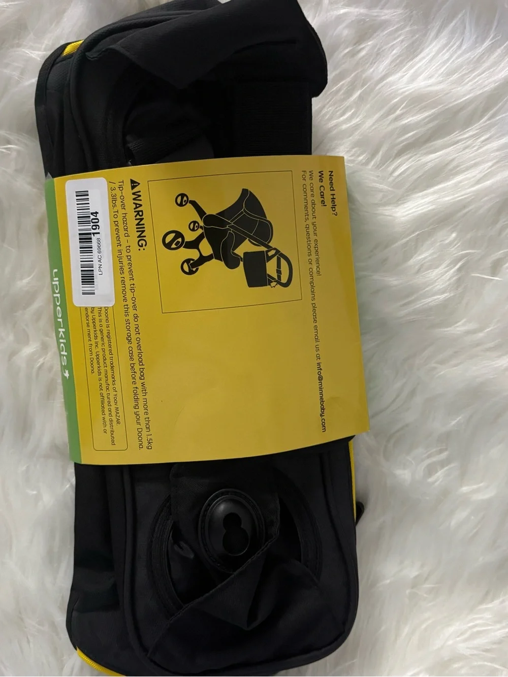 Upperkids Essentials Bag Compatible with Doona Infant Car Seat Stroller